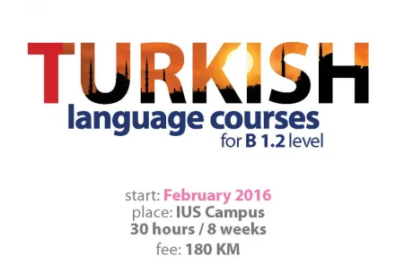  Turkish Language Courses for B 1.2 level 