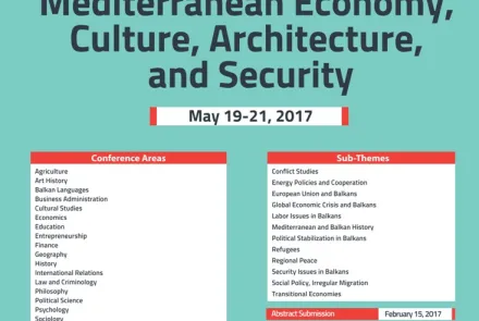  Mediterranean Economy, Culture, Arhitecture, and Security 