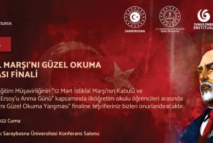  Final Competition in Reciting the Turkish National Anthem 